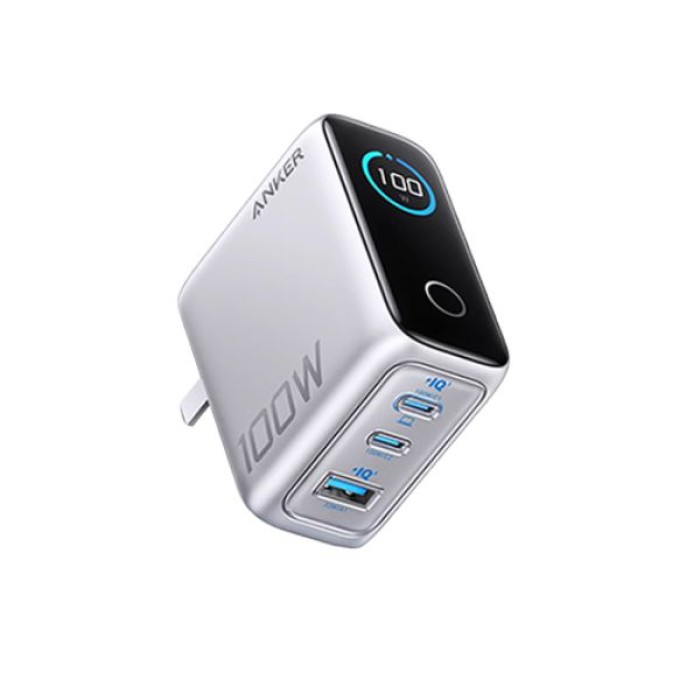 Anker 100W Smart Display Charger Lite Triple-Port Power